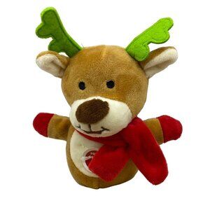 Musical Christmas Reindeer Sound N Light Plush Stuffed Animal Toy Jingle Bells